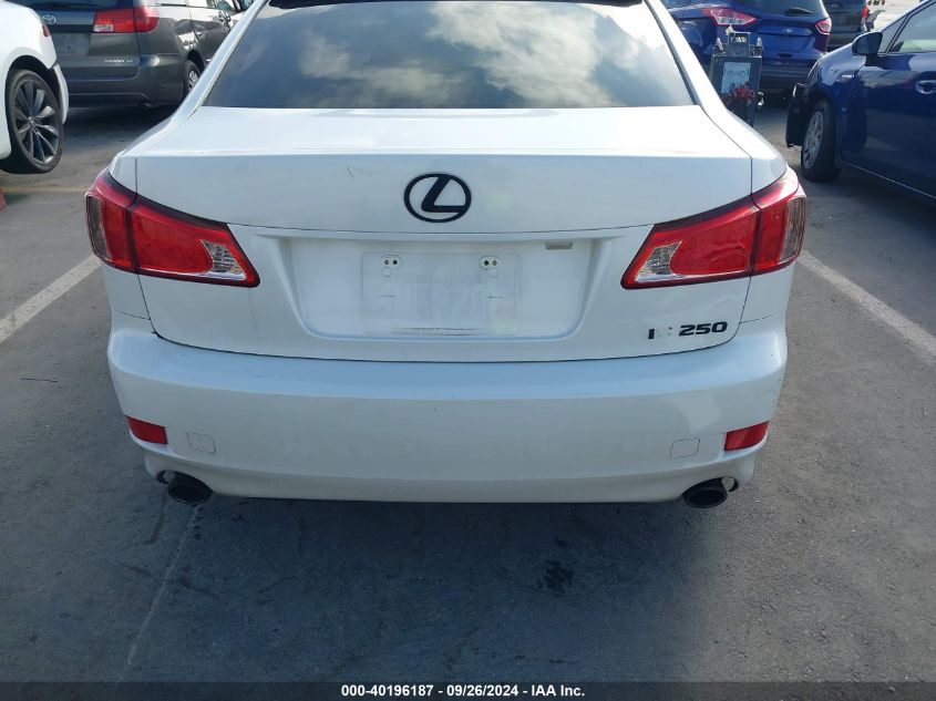 2012 Lexus Is 250 VIN: JTHBF5C26C5174842 Lot: 40196187