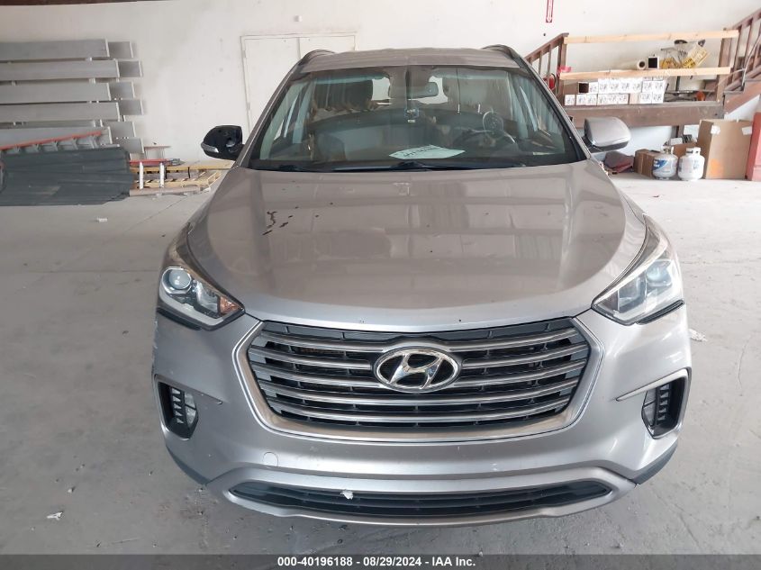 2017 Hyundai Santa Fe Se VIN: KM8SN4HF5HU183468 Lot: 40196188