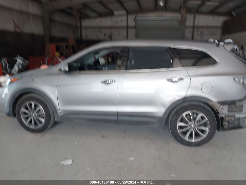 2017 Hyundai Santa Fe Se VIN: KM8SN4HF5HU183468 Lot: 40196188