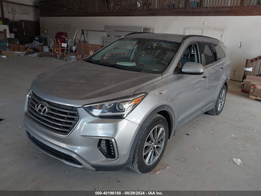 KM8SN4HF5HU183468 2017 HYUNDAI SANTA FE - Image 2