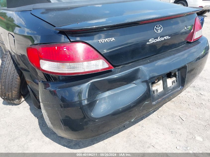 2000 Toyota Camry Solara Sle V6 VIN: 2T1FF22P9YC408576 Lot: 40196211