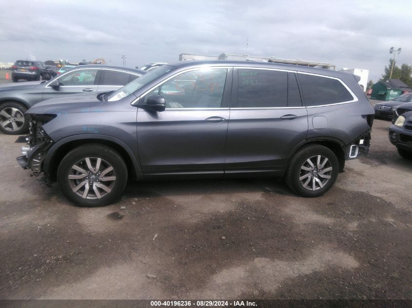 2020 Honda Pilot Awd Ex-L VIN: 5FNYF6H59LB070168 Lot: 40196236