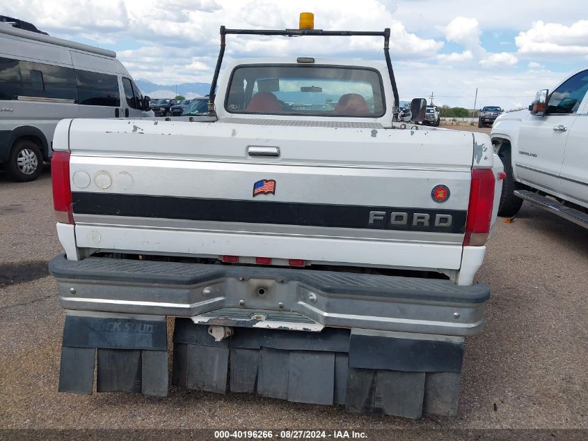 1993 Ford F350 VIN: 1FTJX35G7PKB07276 Lot: 40196266