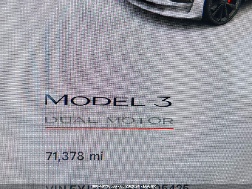 2020 TESLA MODEL 3 - 5YJ3E1EC5LF805425