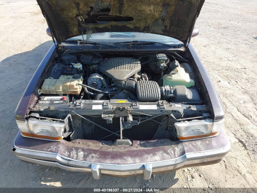 1996 Buick Roadmaster Limited VIN: 1G4BT52P0TR416858 Lot: 40196307