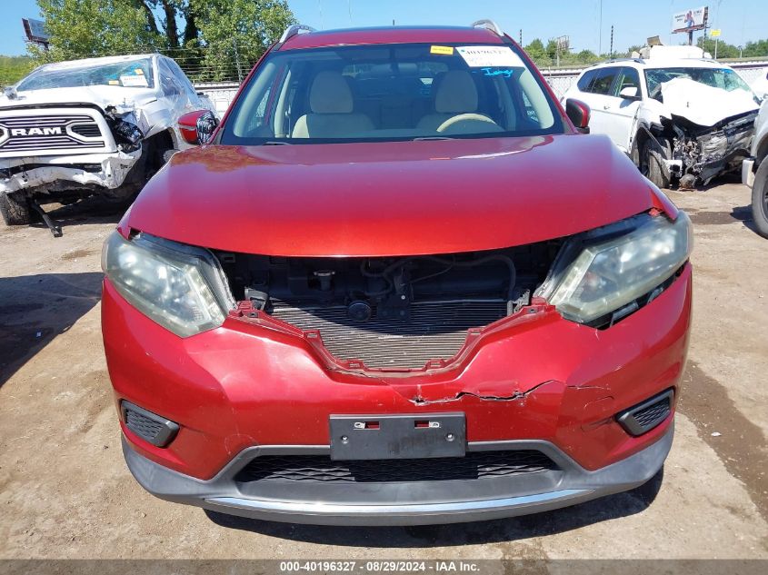 2014 Nissan Rogue Sv VIN: 5N1AT2MV9EC799114 Lot: 40196327