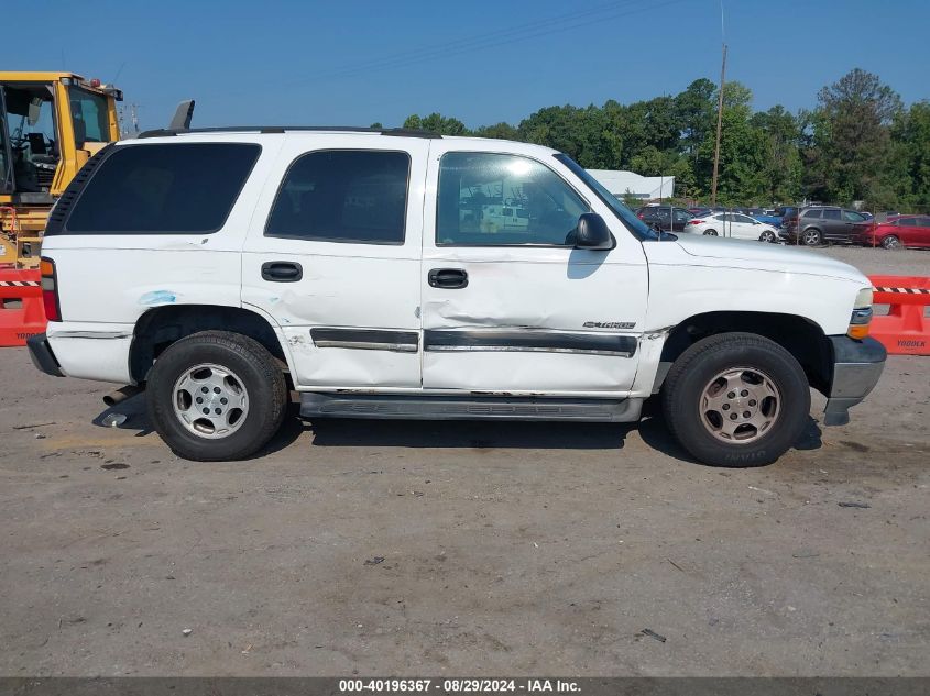 2005 Chevrolet Tahoe Ls VIN: 1GNEK13T85R172010 Lot: 40196367