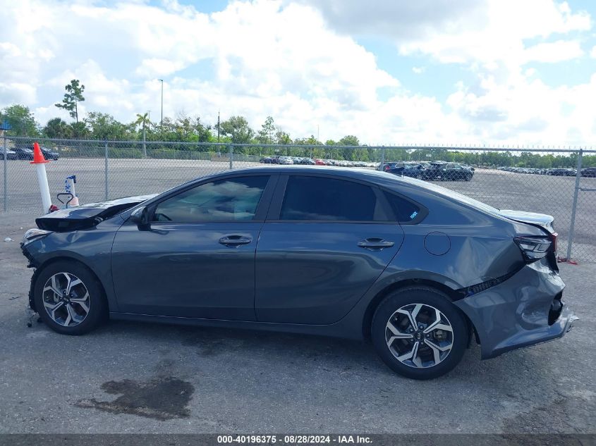 2021 Kia Forte Lxs VIN: 3KPF24AD4ME346594 Lot: 40196375