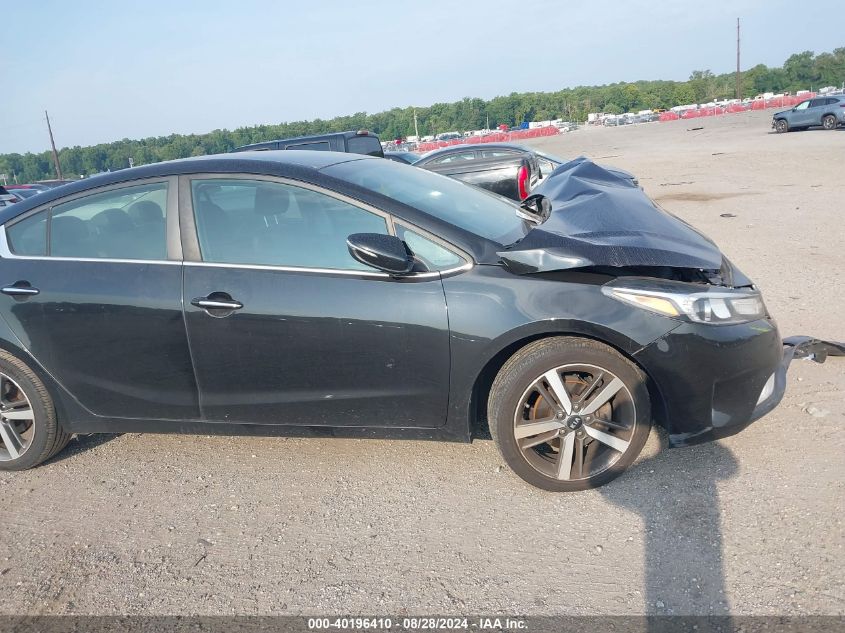 2017 Kia Forte Ex VIN: 3KPFL4A84HE005010 Lot: 40196410