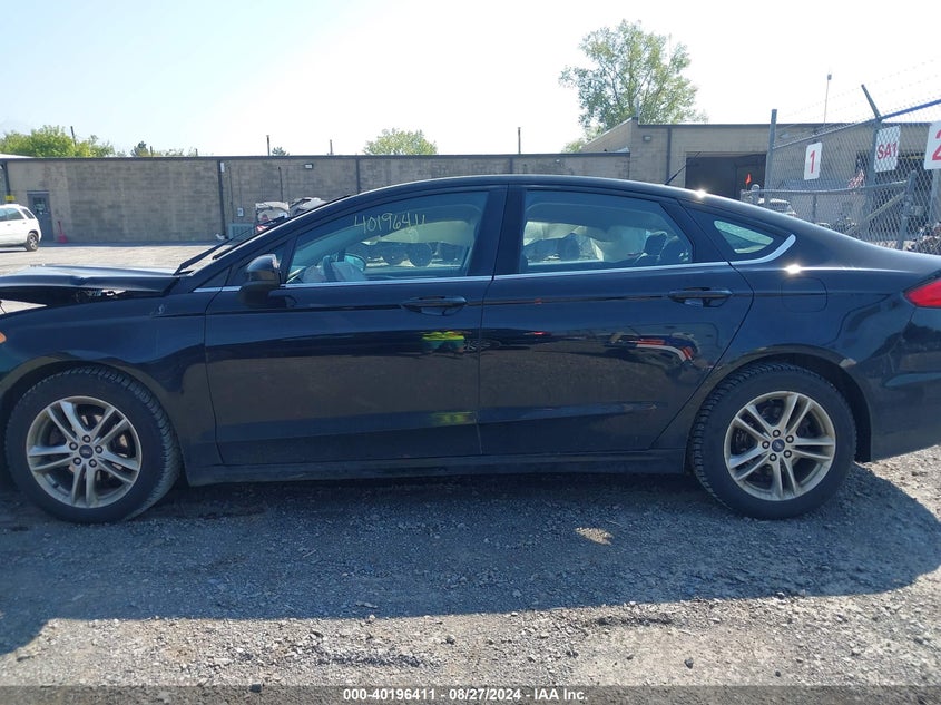 VIN 3FA6P0HD8JR283137 2018 FORD FUSION SE