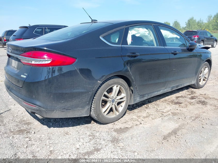 VIN 3FA6P0HD8JR283137 2018 FORD FUSION SE