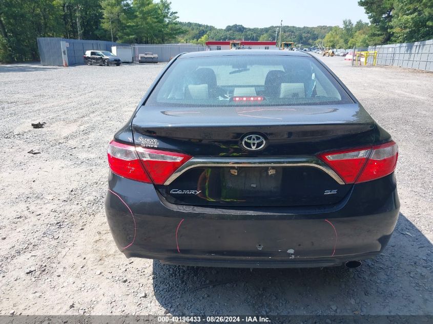 2016 Toyota Camry Se VIN: 4T1BF1FK8GU167470 Lot: 40196433