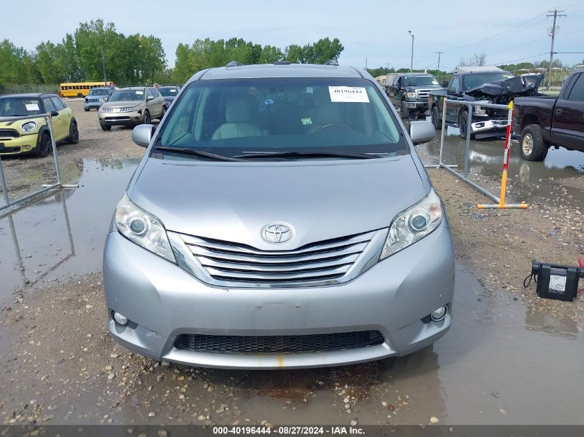 5TDDK3DC0CS045300 2012 Toyota Sienna Limited 7 Passenger