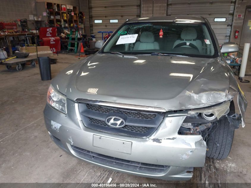 2008 Hyundai Sonata Gls VIN: 5NPET46C28H335605 Lot: 40196456