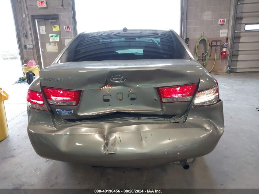 2008 Hyundai Sonata Gls VIN: 5NPET46C28H335605 Lot: 40196456