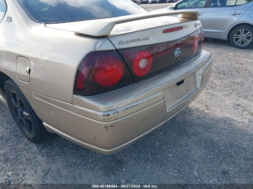 2004 Chevrolet Impala Ls VIN: 2G1WH52K949229313 Lot: 40196464