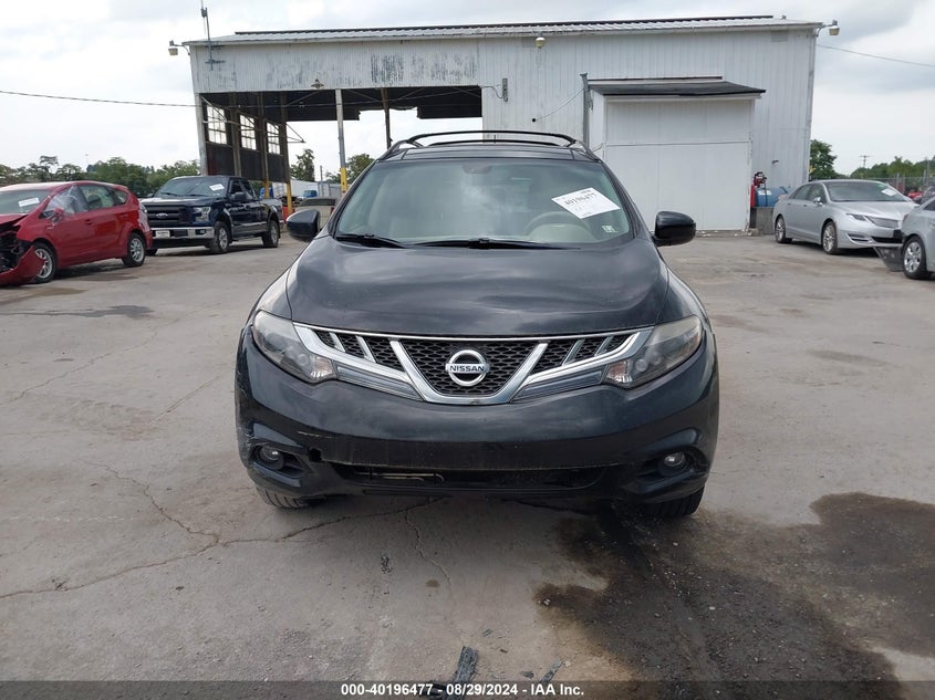 2012 Nissan Murano Le VIN: JN8AZ1MW8CW230731 Lot: 40196477