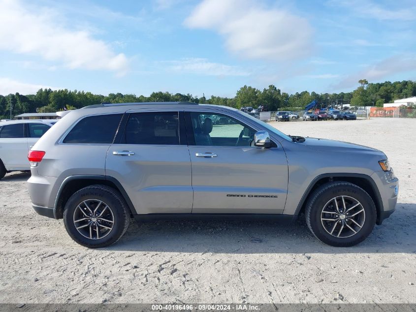 2018 Jeep Grand Cherokee Limited VIN: 1C4RJEBGXJC159233 Lot: 40196496