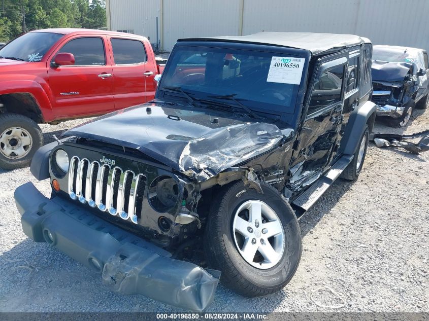 2012 Jeep Wrangler Unlimited Sport VIN: 1C4BJWDG4CL214458 Lot: 40196550