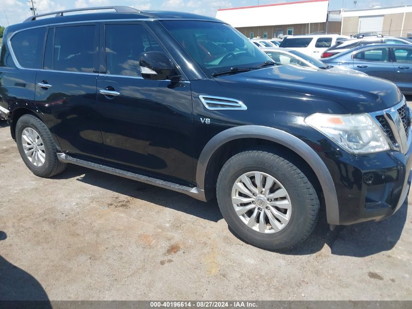 2017 Nissan Armada Sv VIN: JN8AY2NC6H9507573 Lot: 40196614