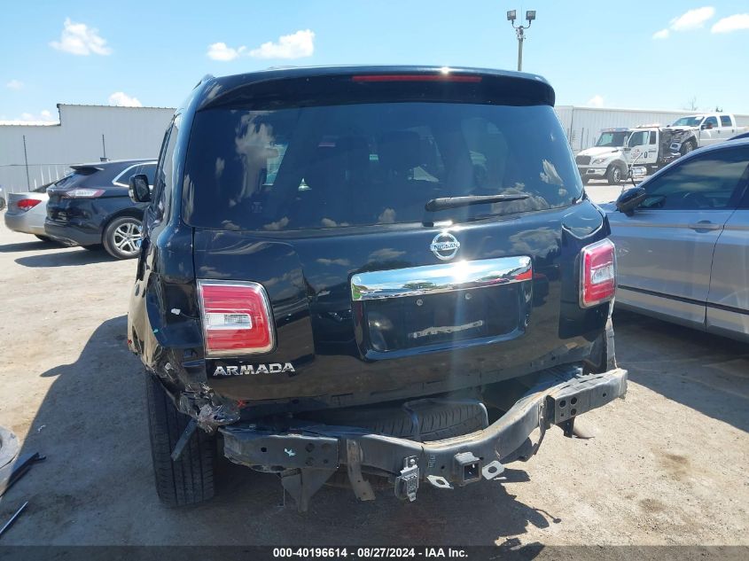 2017 Nissan Armada Sv VIN: JN8AY2NC6H9507573 Lot: 40196614