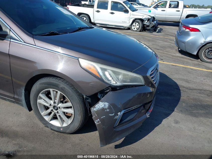 2015 HYUNDAI SONATA SE - 5NPE24AF6FH164827