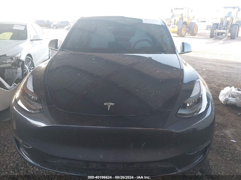 2024 Tesla Model Y Long Range Dual Motor All-Wheel Drive/Rwd VIN: 7SAYGDED7RF108473 Lot: 40196624