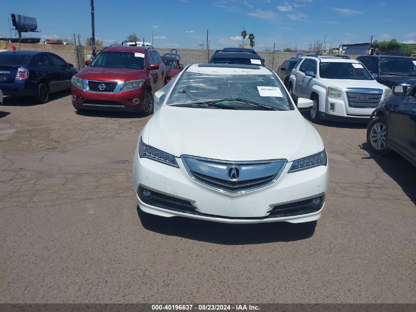 2016 Acura Tlx V6 Advance VIN: 19UUB3F75GA004195 Lot: 40196637