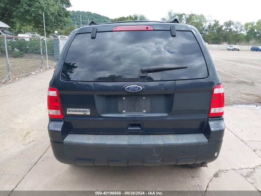 2010 Ford Escape Xlt VIN: 1FMCU9D72AKA54852 Lot: 40196658