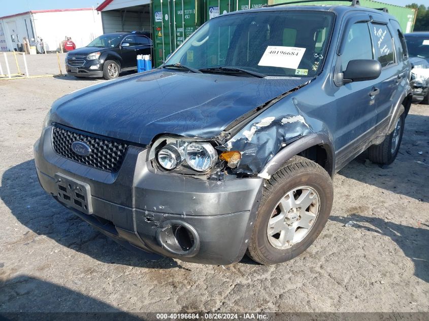 2006 Ford Escape Xlt/Xlt Sport VIN: 1FMYU03136KA23955 Lot: 40196684