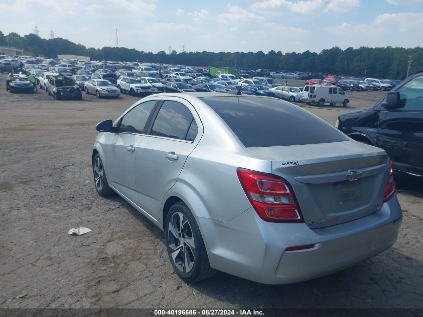 2017 CHEVROLET SONIC PREMIER AUTO - 1G1JF5SB9H4131021