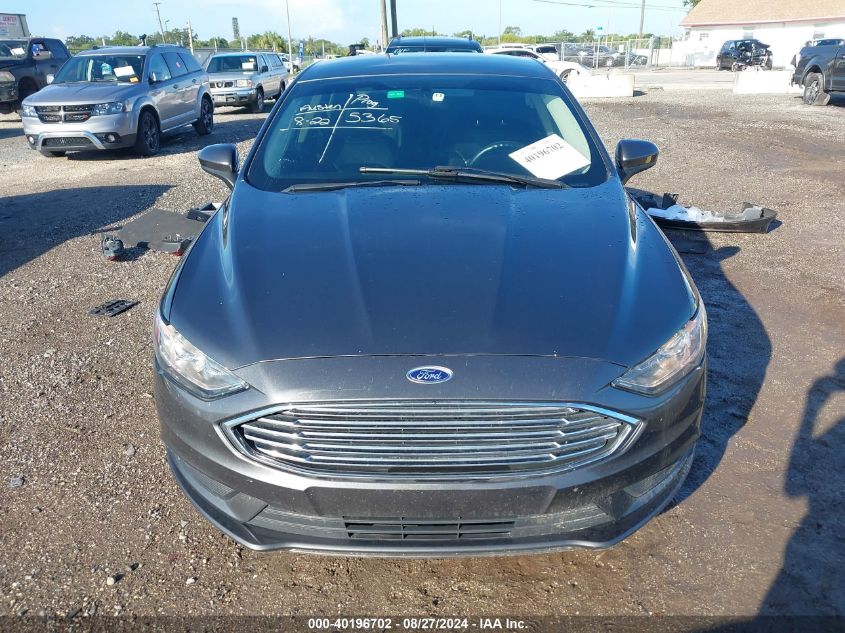 2017 Ford Fusion Hybrid S VIN: 3FA6P0UU0HR226804 Lot: 40196702