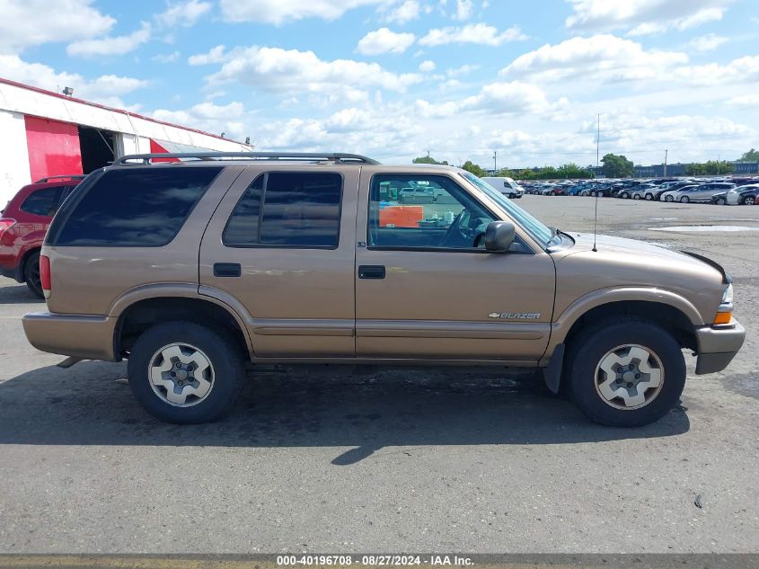 2003 Chevrolet Blazer Ls VIN: 1GNDT13XX3K178716 Lot: 40196708