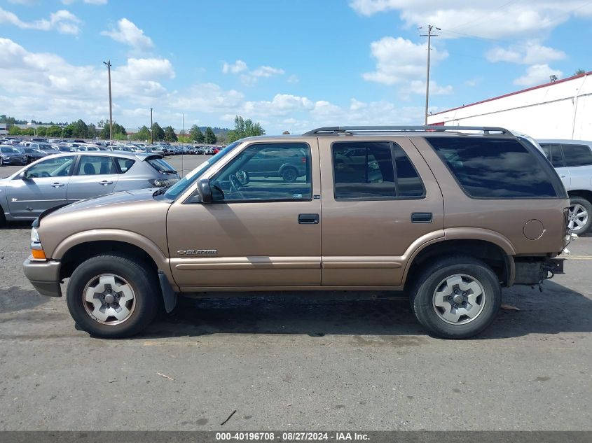 2003 Chevrolet Blazer Ls VIN: 1GNDT13XX3K178716 Lot: 40196708