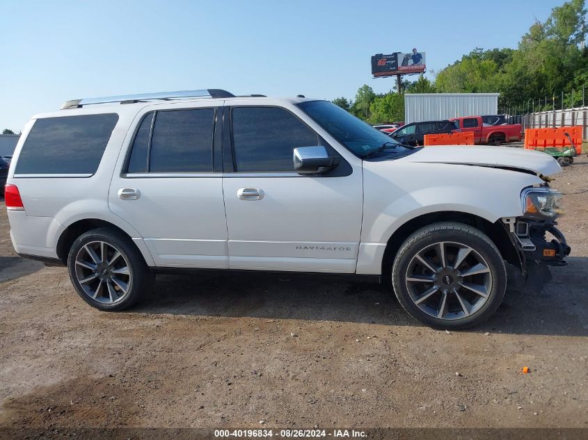 2017 Lincoln Navigator Reserve VIN: 5LMJJ2KT3HEL12034 Lot: 40196834