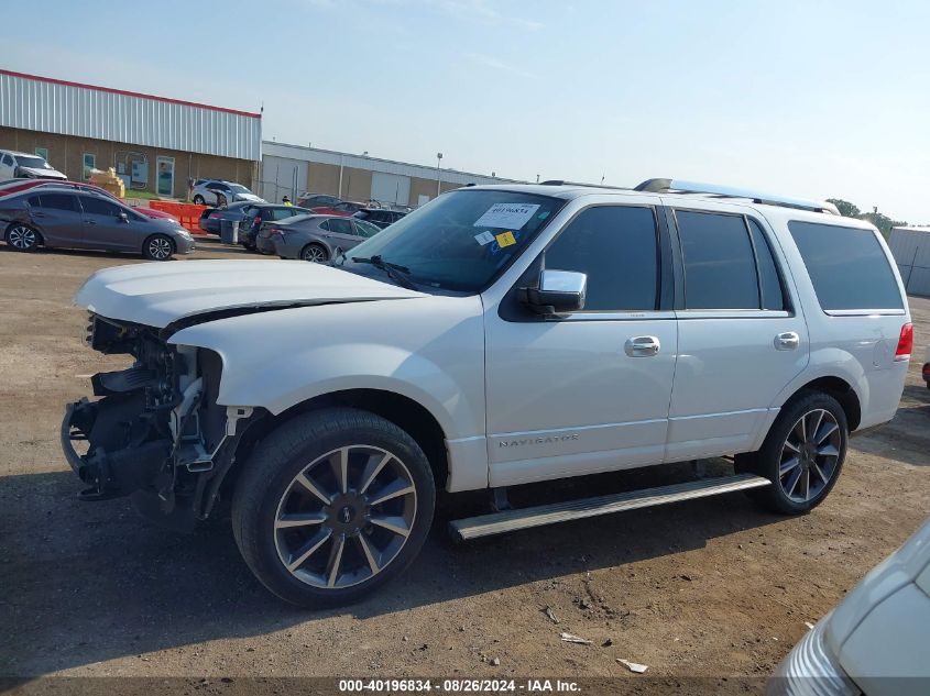 2017 Lincoln Navigator Reserve VIN: 5LMJJ2KT3HEL12034 Lot: 40196834