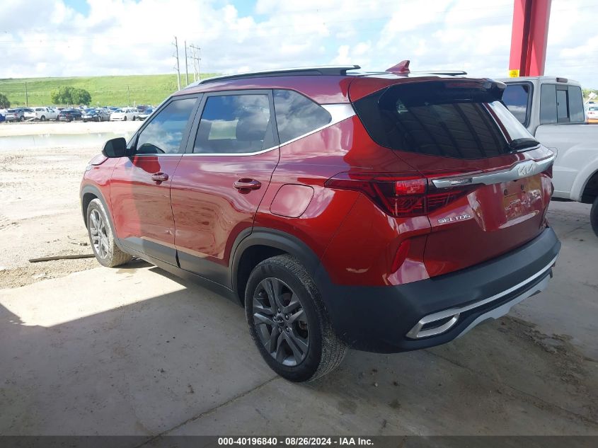 2022 Kia Seltos S VIN: KNDEU2AA0N7300195 Lot: 40196840