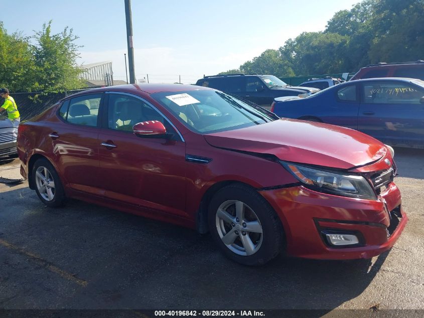 2014 KIA OPTIMA LX - 5XXGM4A77EG316104