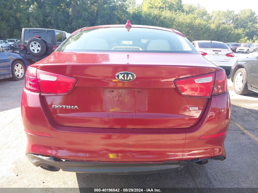 2014 KIA OPTIMA LX - 5XXGM4A77EG316104