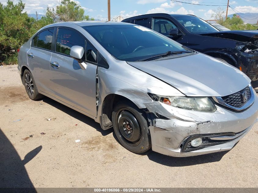 2013 Honda Civic Ex-L VIN: 19XFB2F94DE077215 Lot: 40196866