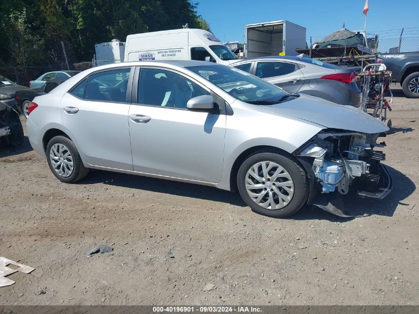 2018 TOYOTA COROLLA LE - 2T1BURHE5JC059148