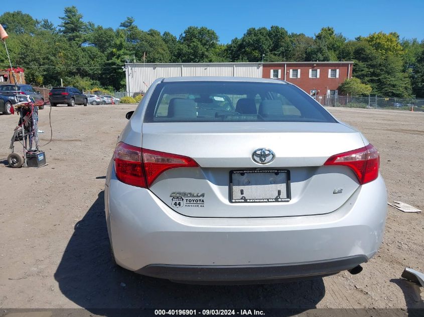 2018 TOYOTA COROLLA LE - 2T1BURHE5JC059148