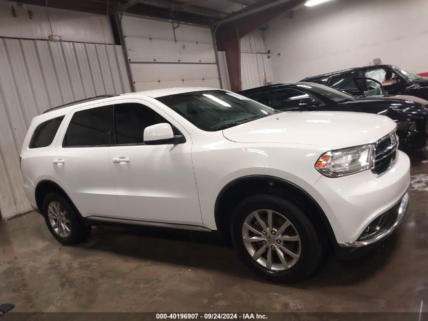 2017 Dodge Durango Sxt Awd VIN: 1C4RDJAG1HC601232 Lot: 40196907