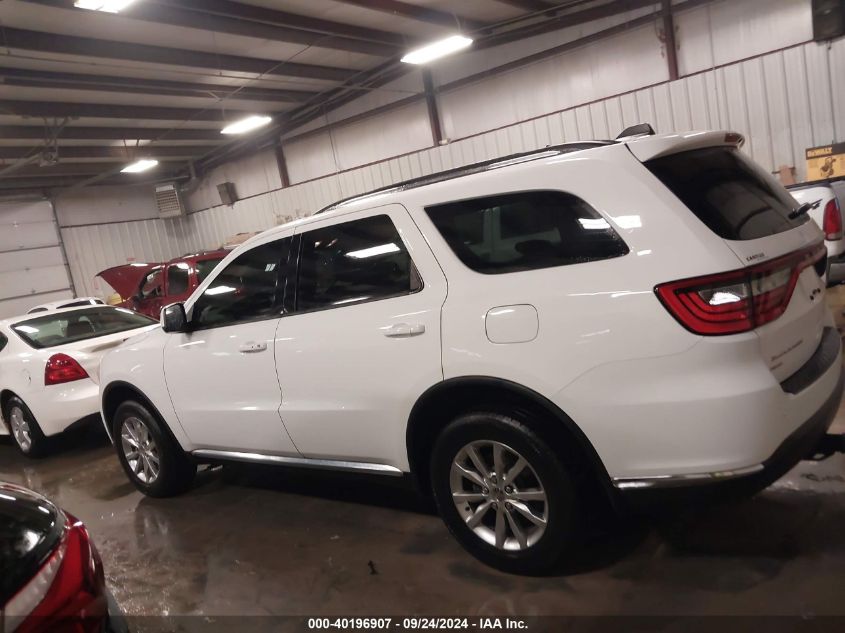 2017 Dodge Durango Sxt Awd VIN: 1C4RDJAG1HC601232 Lot: 40196907