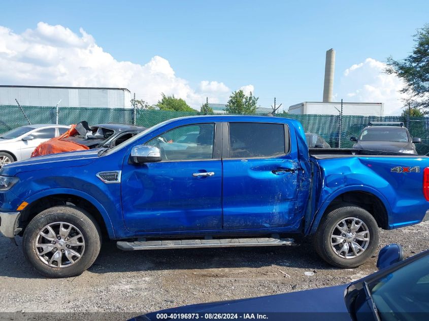 2019 Ford Ranger Lariat VIN: 1FTER4FH6KLA19279 Lot: 40196973