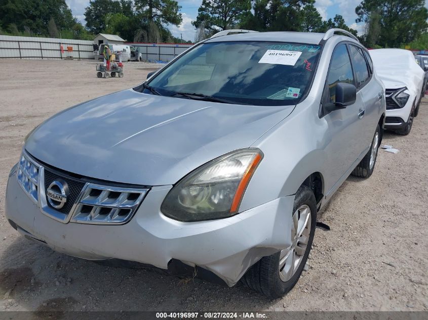 2015 Nissan Rogue Select S VIN: JN8AS5MTXFW150885 Lot: 40196997