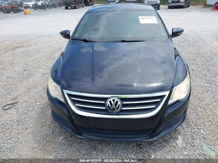 2011 Volkswagen Cc Sport VIN: WVWMN7AN5BE725296 Lot: 40197075