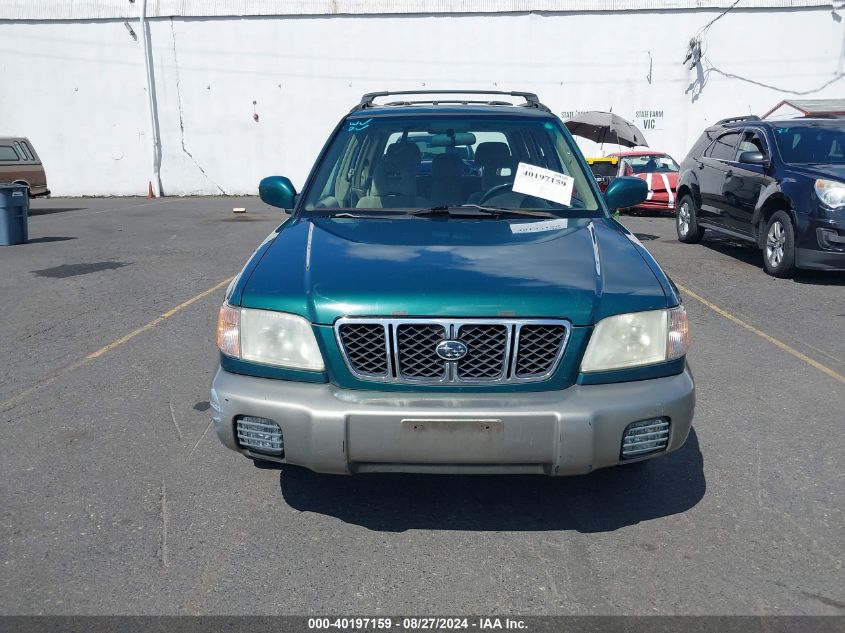 2001 Subaru Forester S VIN: JF1SF65561H722578 Lot: 40197159