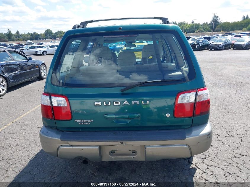 2001 Subaru Forester S VIN: JF1SF65561H722578 Lot: 40197159