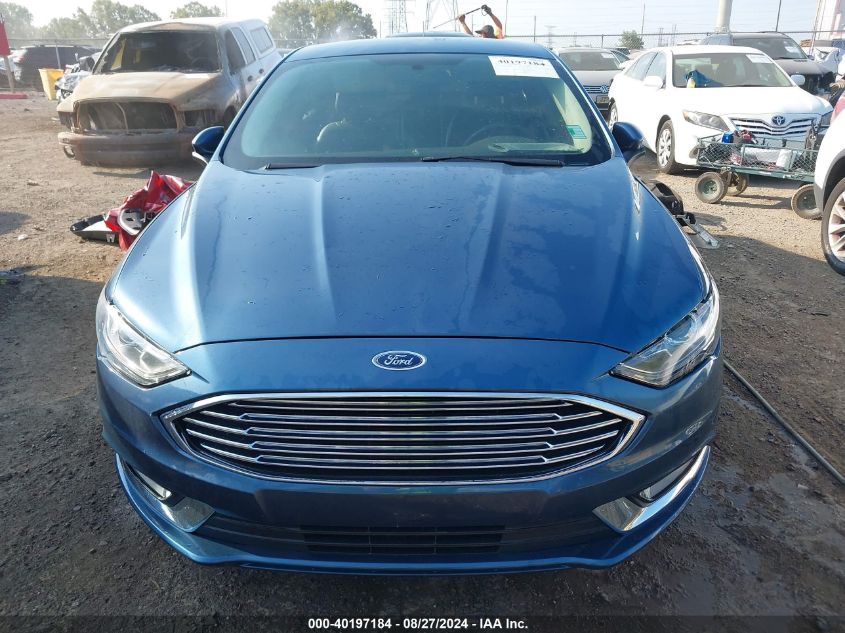 2018 Ford Fusion Se VIN: 3FA6P0HD2JR266205 Lot: 40197184